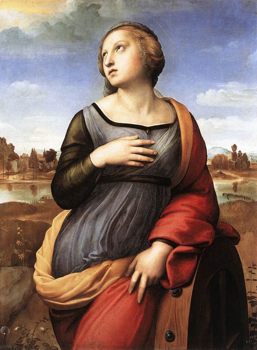 St. Catherine of Alexandria by Raphael