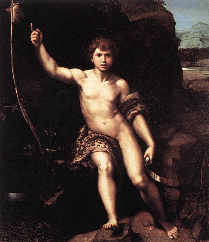 St. John the Baptist in the Desert by Raphael
