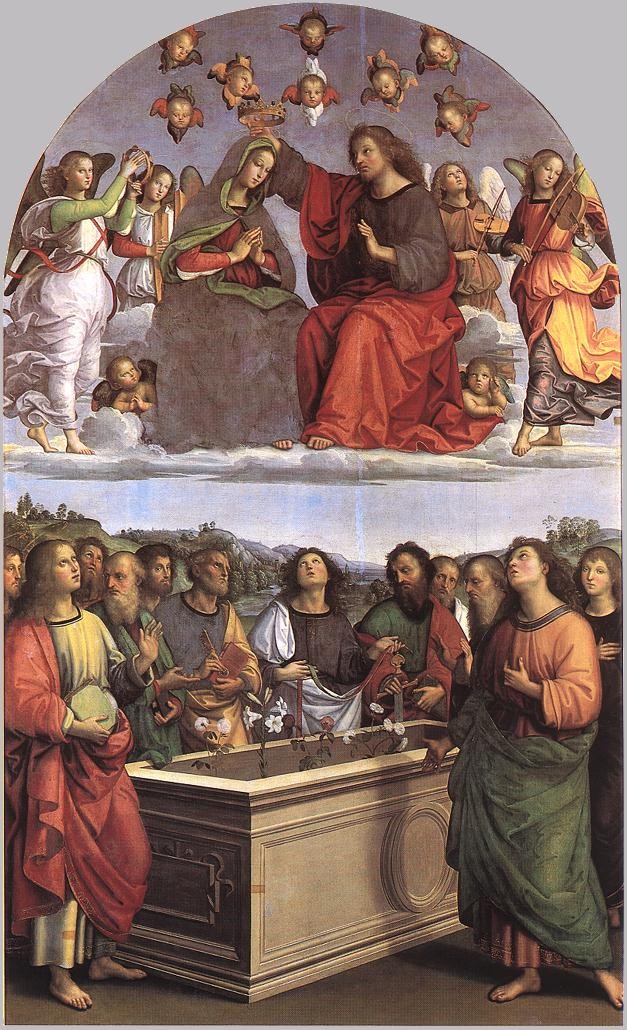 The Crowning of the Virgin by Raphael