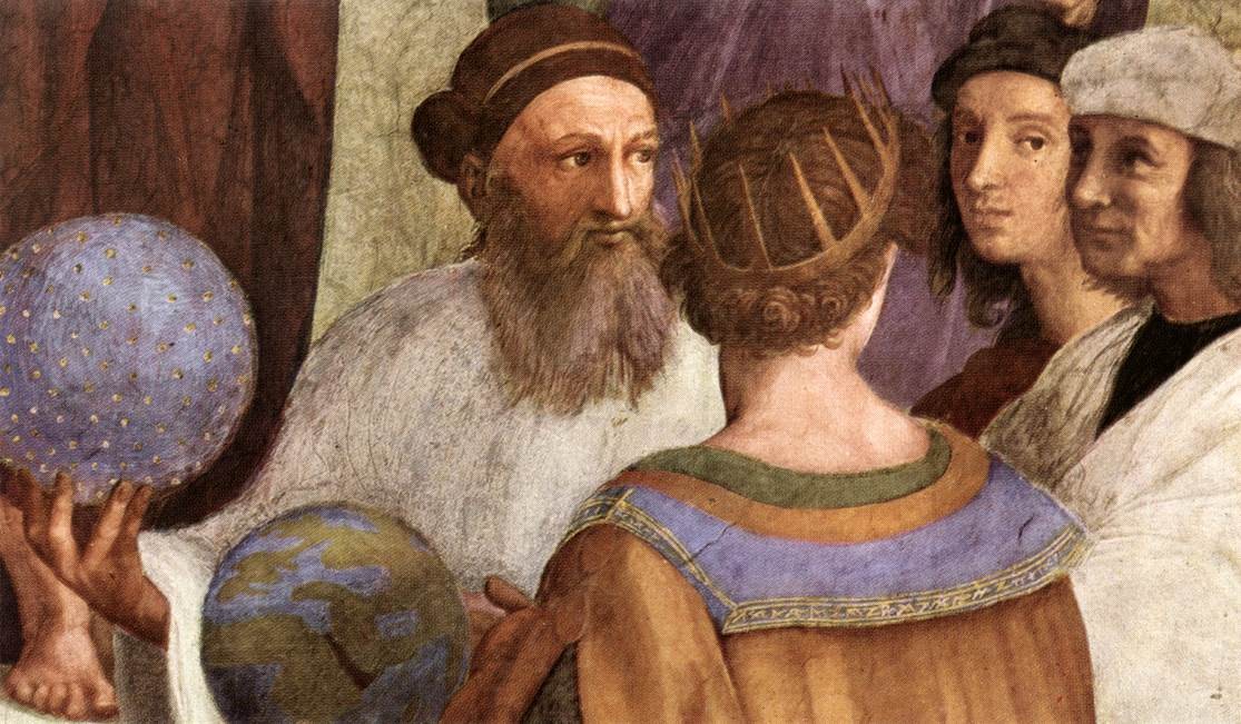 The School of Athens (detail) by Raphael