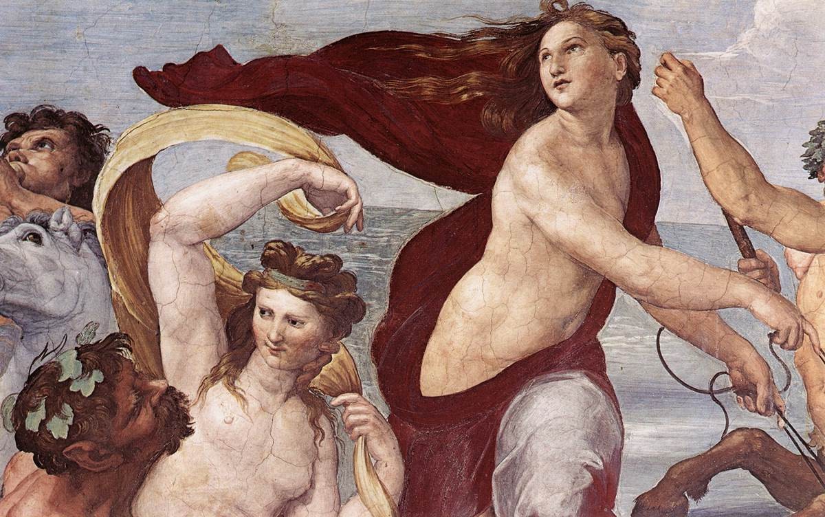 The Triumph of Galatea (detail) by Raphael