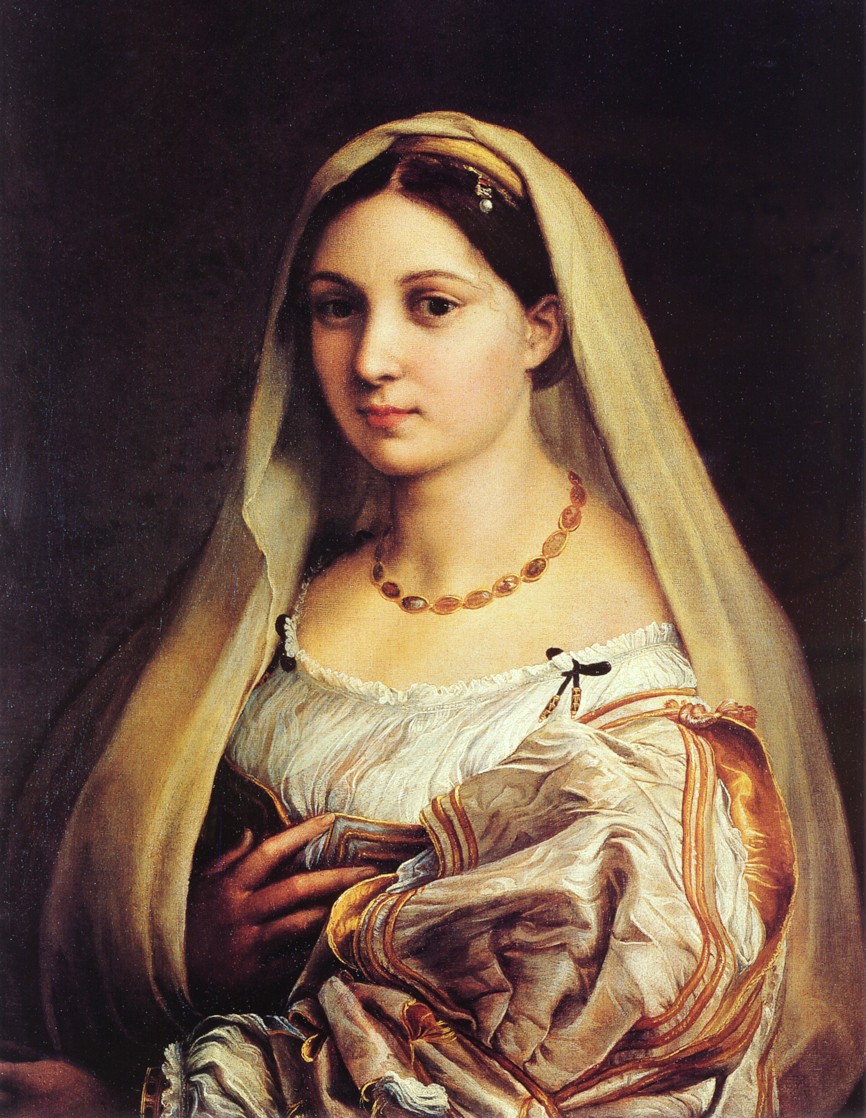 The Veiled Woman, or La Donna Velata by Raphael