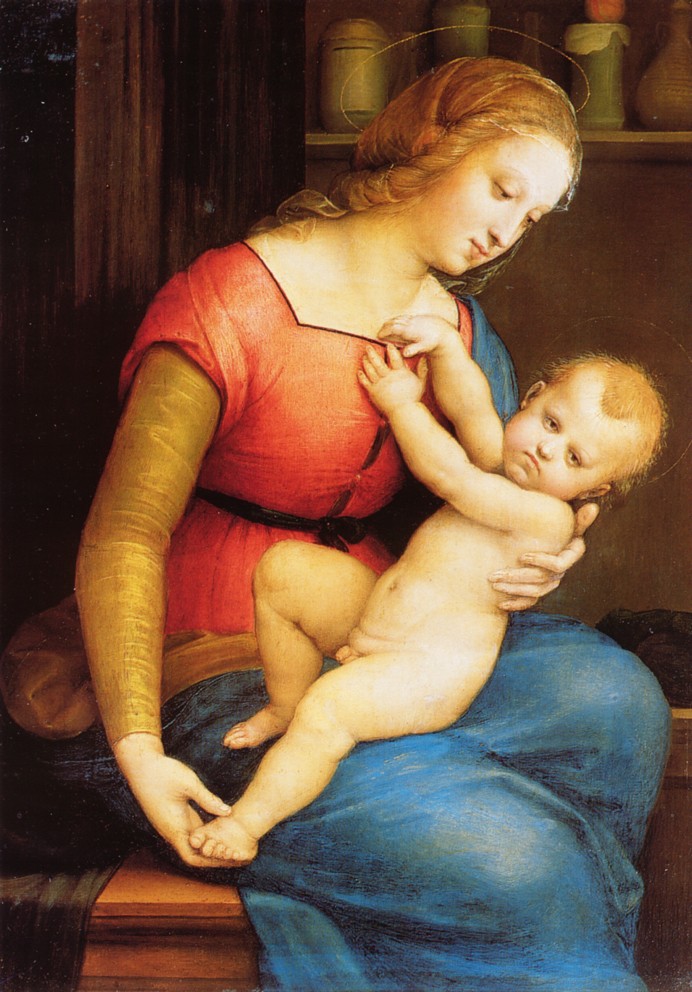 The Virgin of the House of Orleans by Raphael