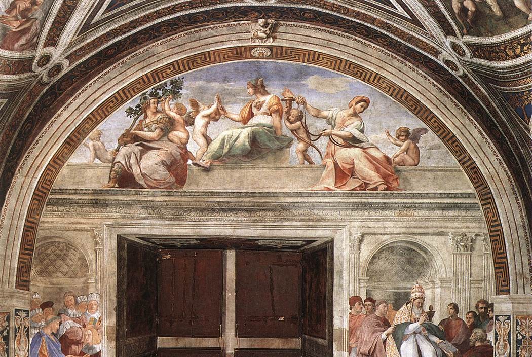 The Virtues by Raphael