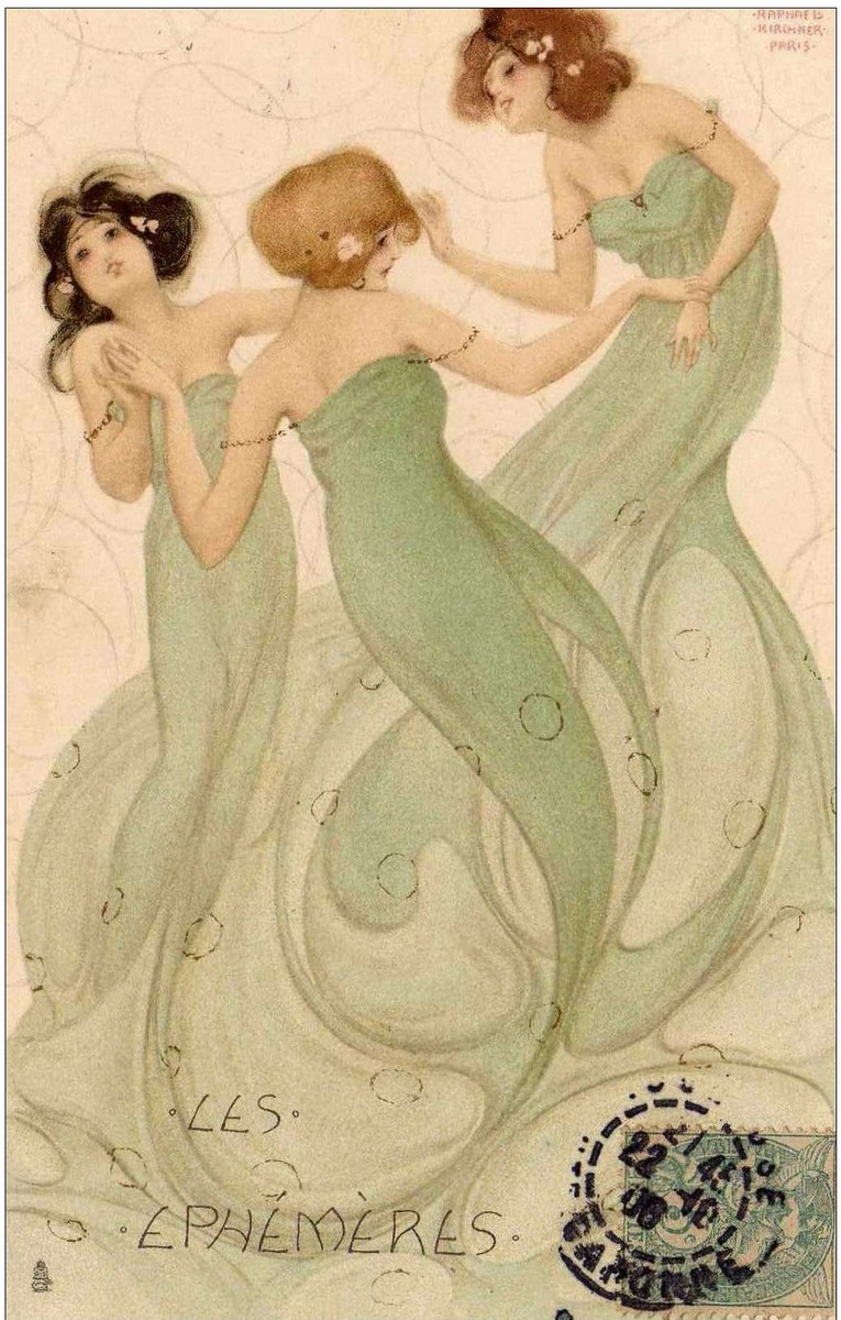 Mayflyes by Raphael Kirchner