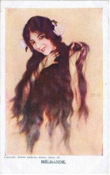 Melisande by Raphael Kirchner