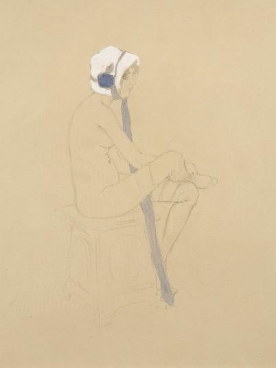 Nude Drawings by Raphael Kirchner