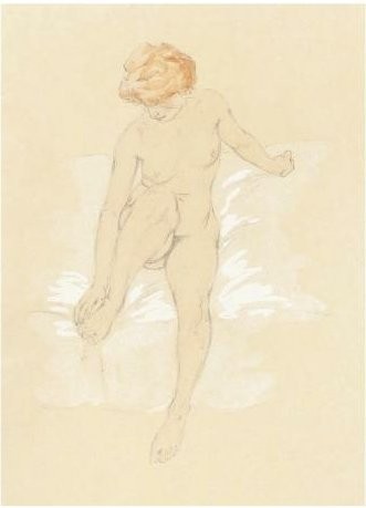 Nude Drawings by Raphael Kirchner