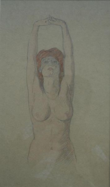 Nude Drawings by Raphael Kirchner