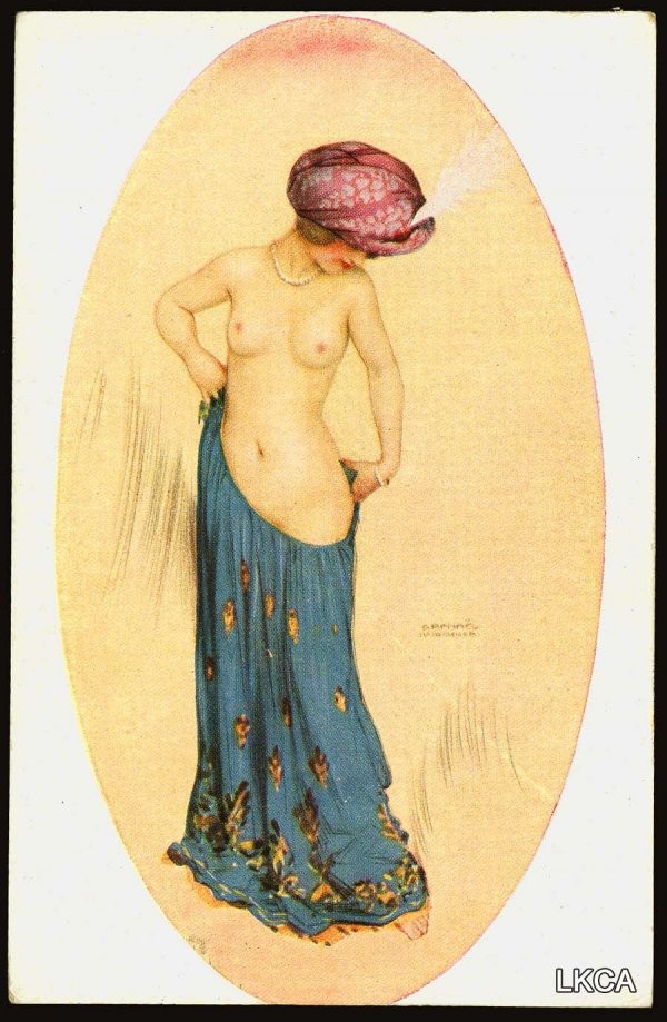 Princess Riquette by Raphael Kirchner