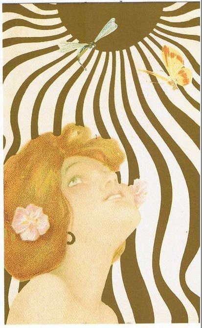 Sun women by Raphael Kirchner