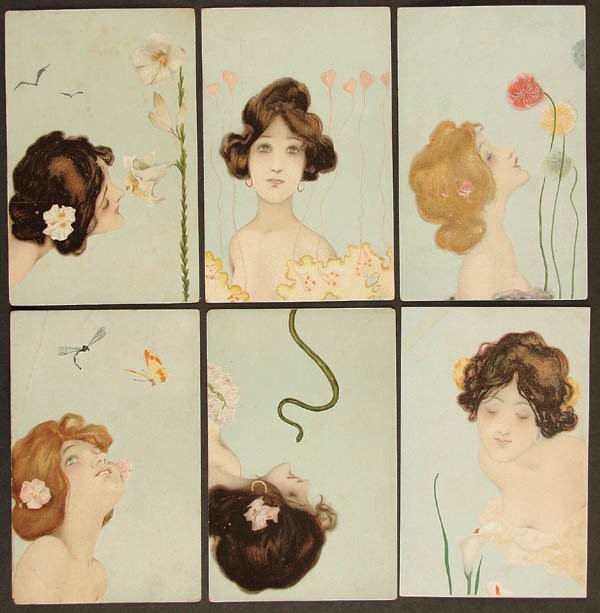 Sun women by Raphael Kirchner