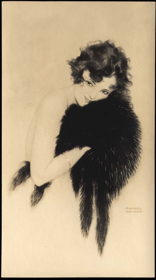 Yvonne Shelton by Raphael Kirchner