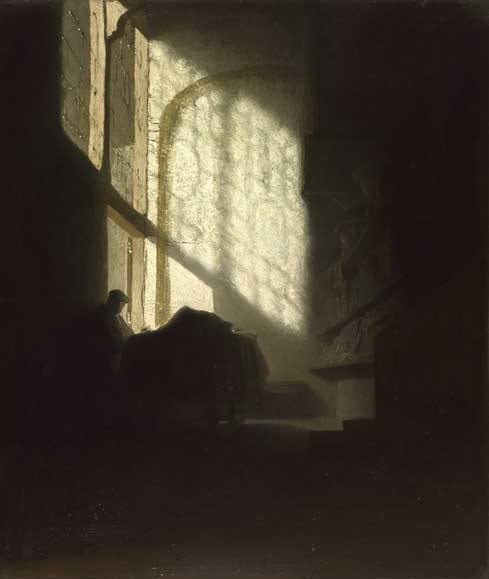 A Man in a Room by Rembrandt