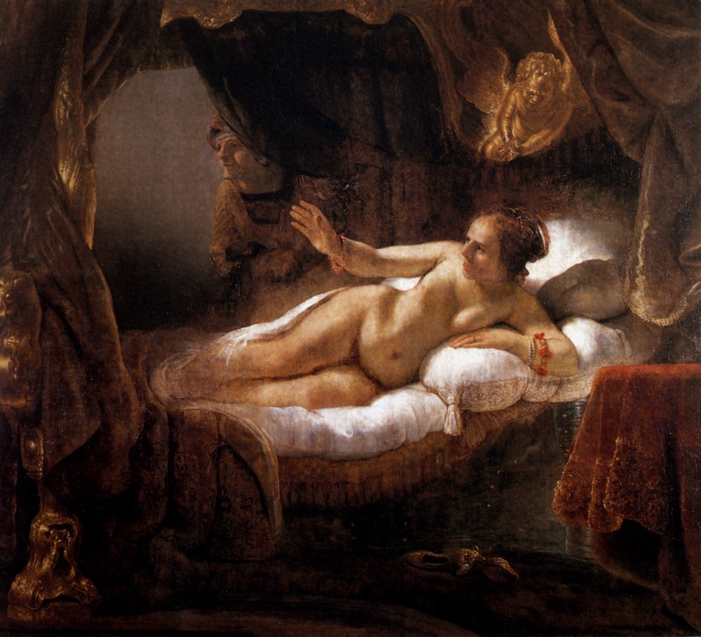 Danae by Rembrandt
