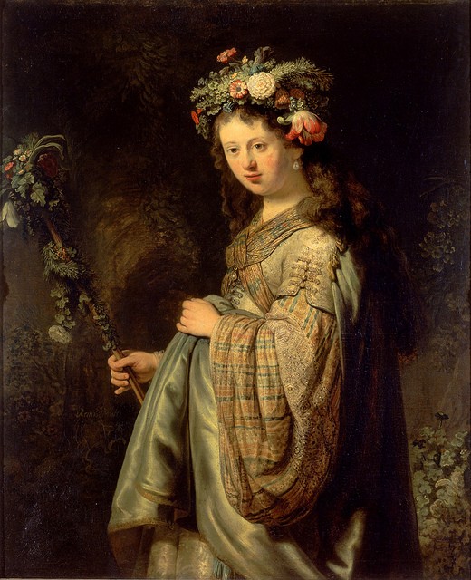 Flora by Rembrandt