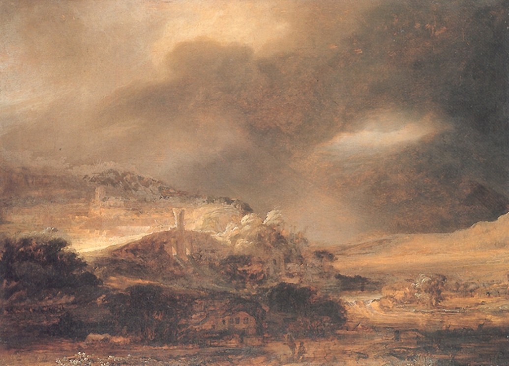 Landscape by Rembrandt