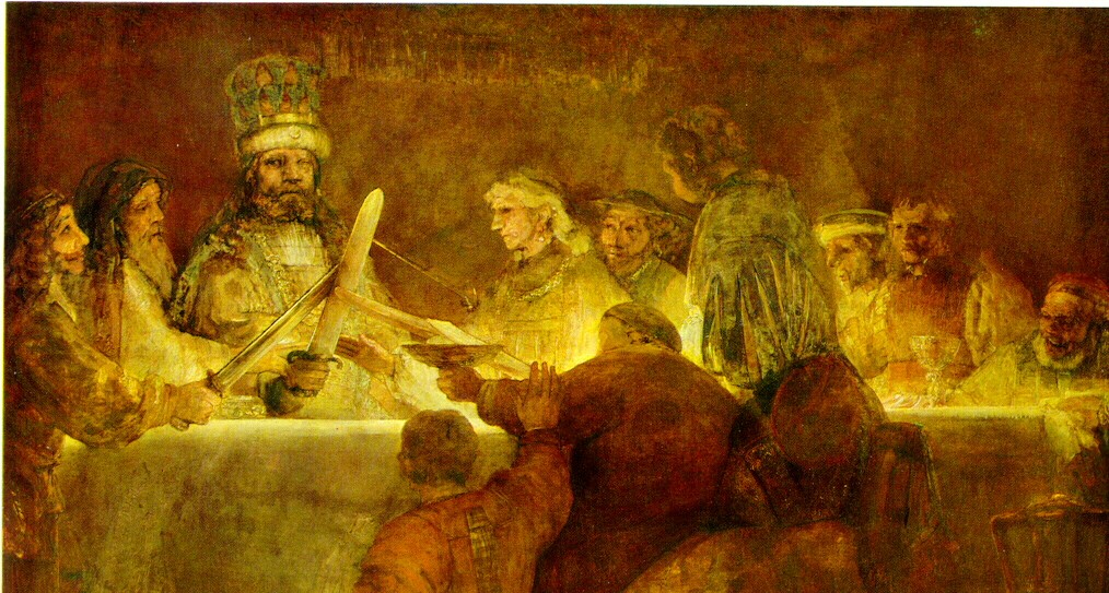 The Conspiracy of Claudius Civilis by Rembrandt