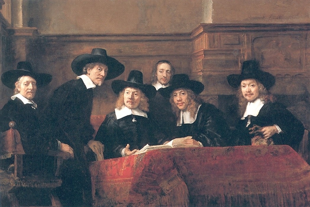 The Syndics by Rembrandt
