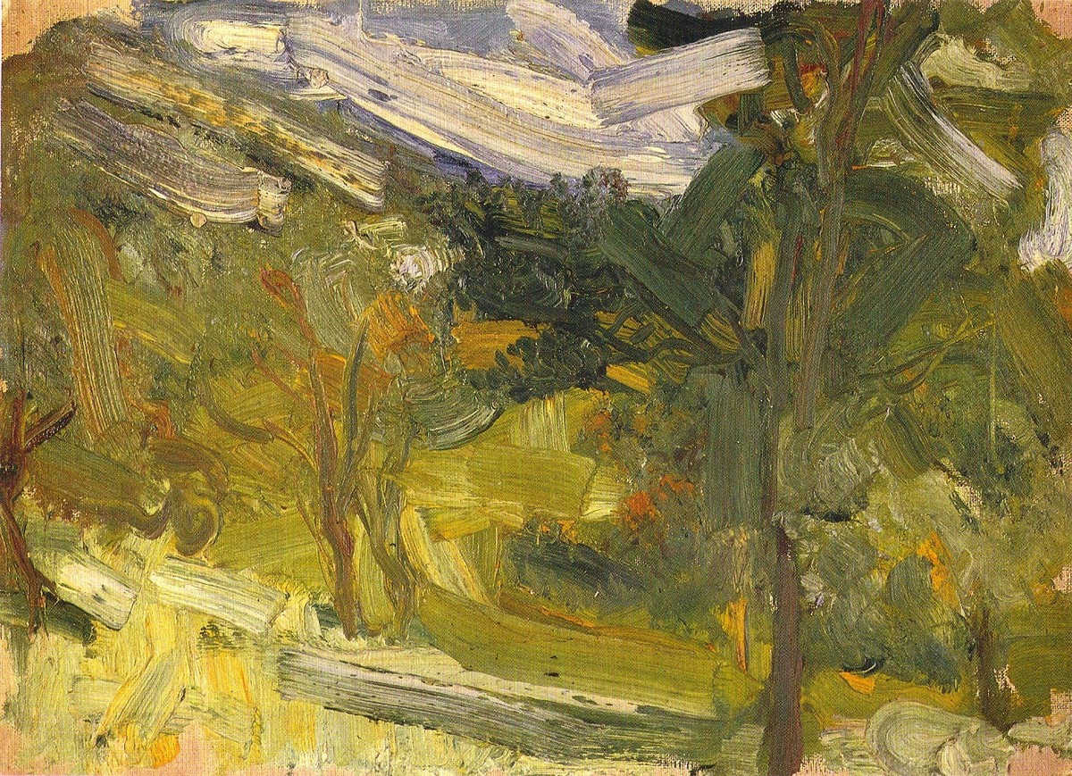Landscape study by Richard Gerstl