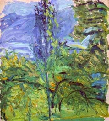 Small Traunsee Landscape by Richard Gerstl