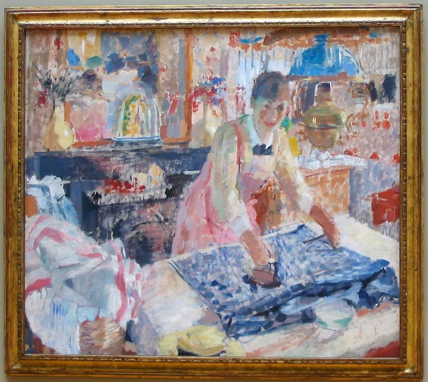 Woman Ironing by Rik Wouters