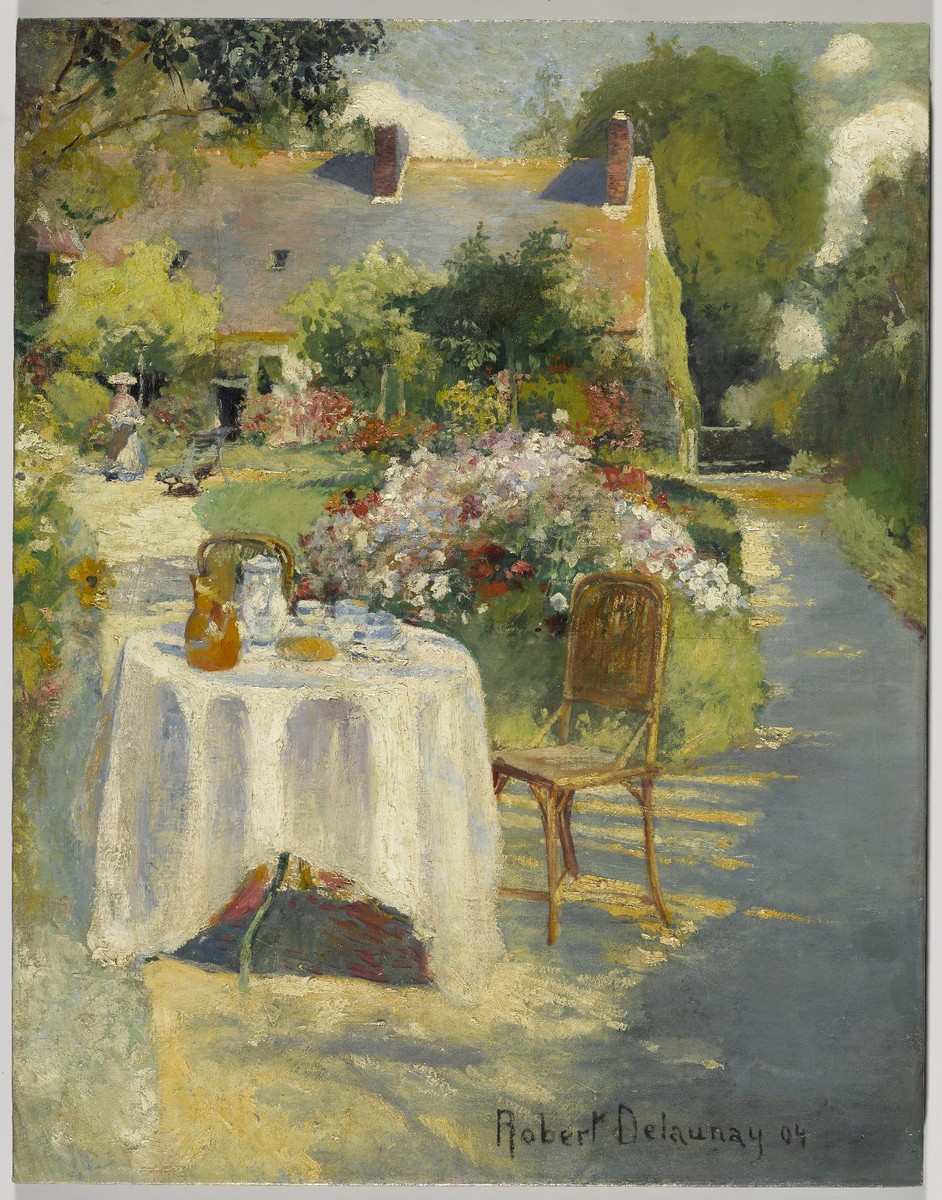 In the Garden by Robert Delaunay