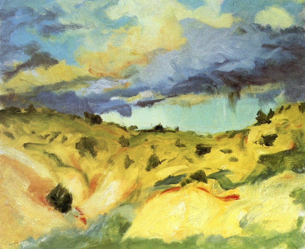 Santa Fe Landscape by Robert Henri