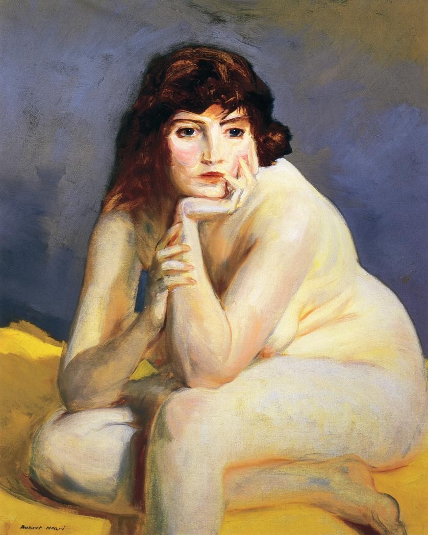 The Model Nude by Robert Henri
