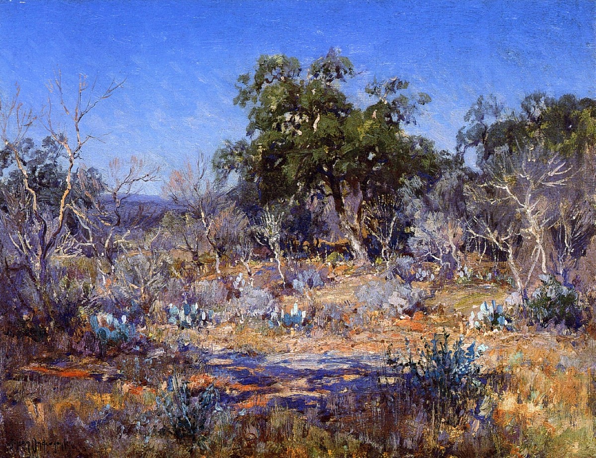 A January Day in the Brush Country by Robert Julian Onderdonk
