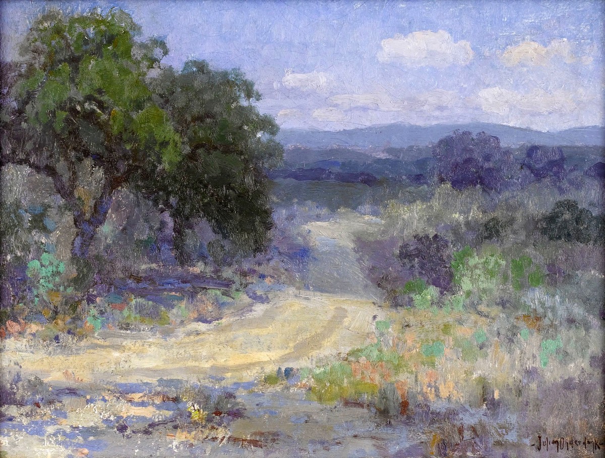 A Path Through the Texas Hill Country by Robert Julian Onderdonk