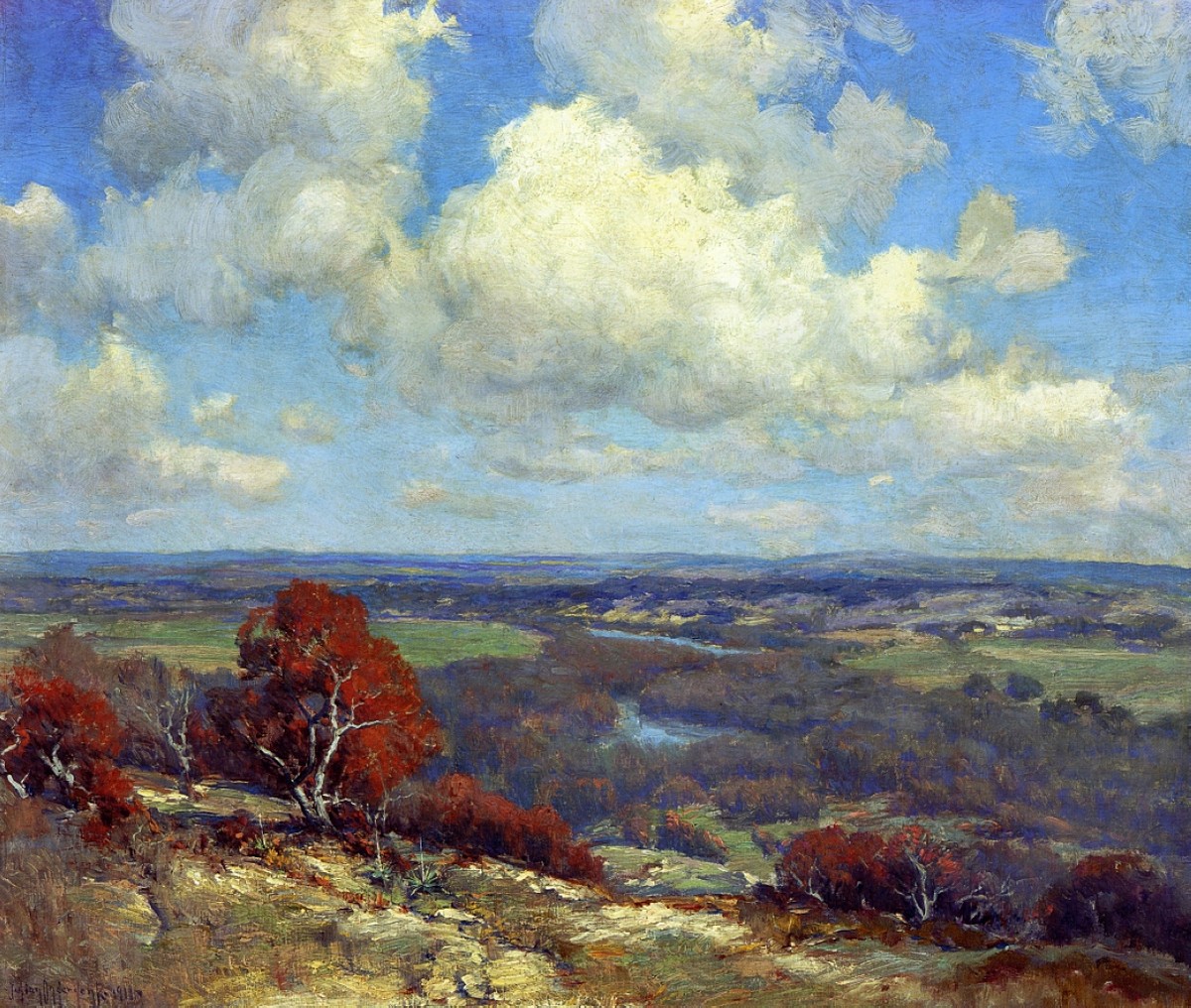 A Winter Morning on the Guadalupe River by Robert Julian Onderdonk