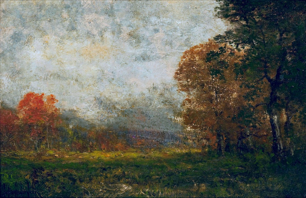 Autumn Landscape by Robert Julian Onderdonk