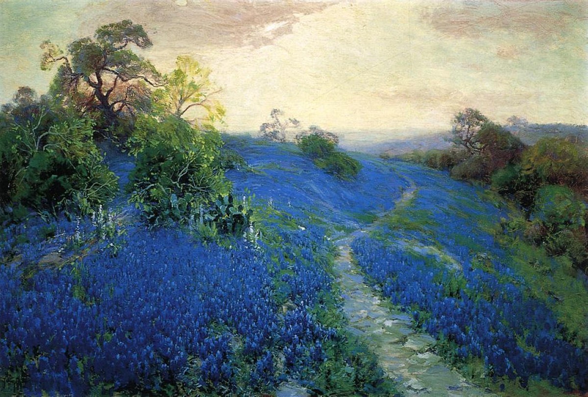 Bluebonnet Field by Robert Julian Onderdonk