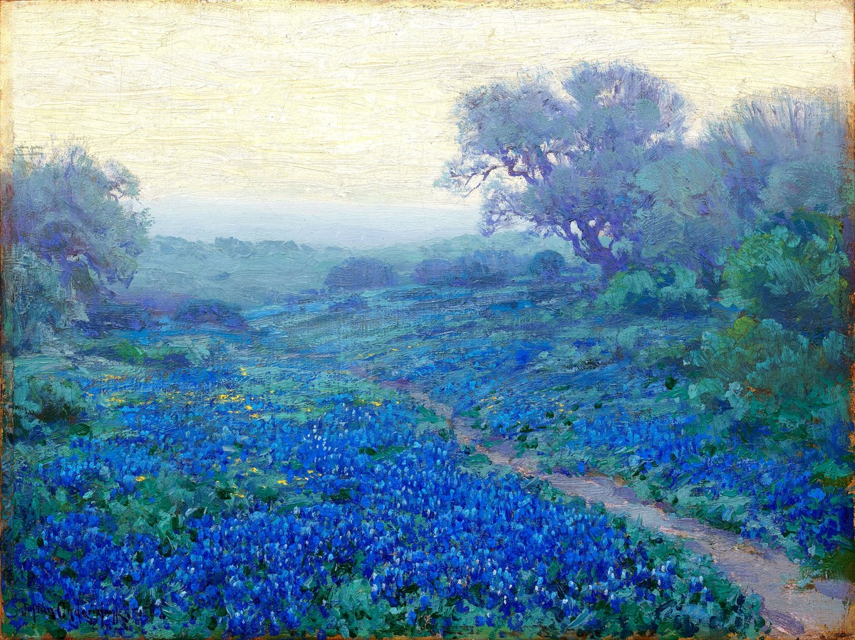 Bluebonnets at Sunrise by Robert Julian Onderdonk