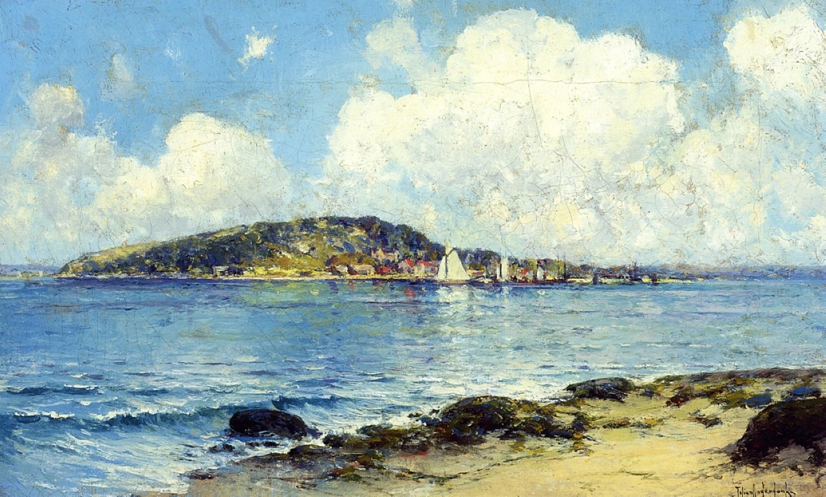Coastal Scene by Robert Julian Onderdonk