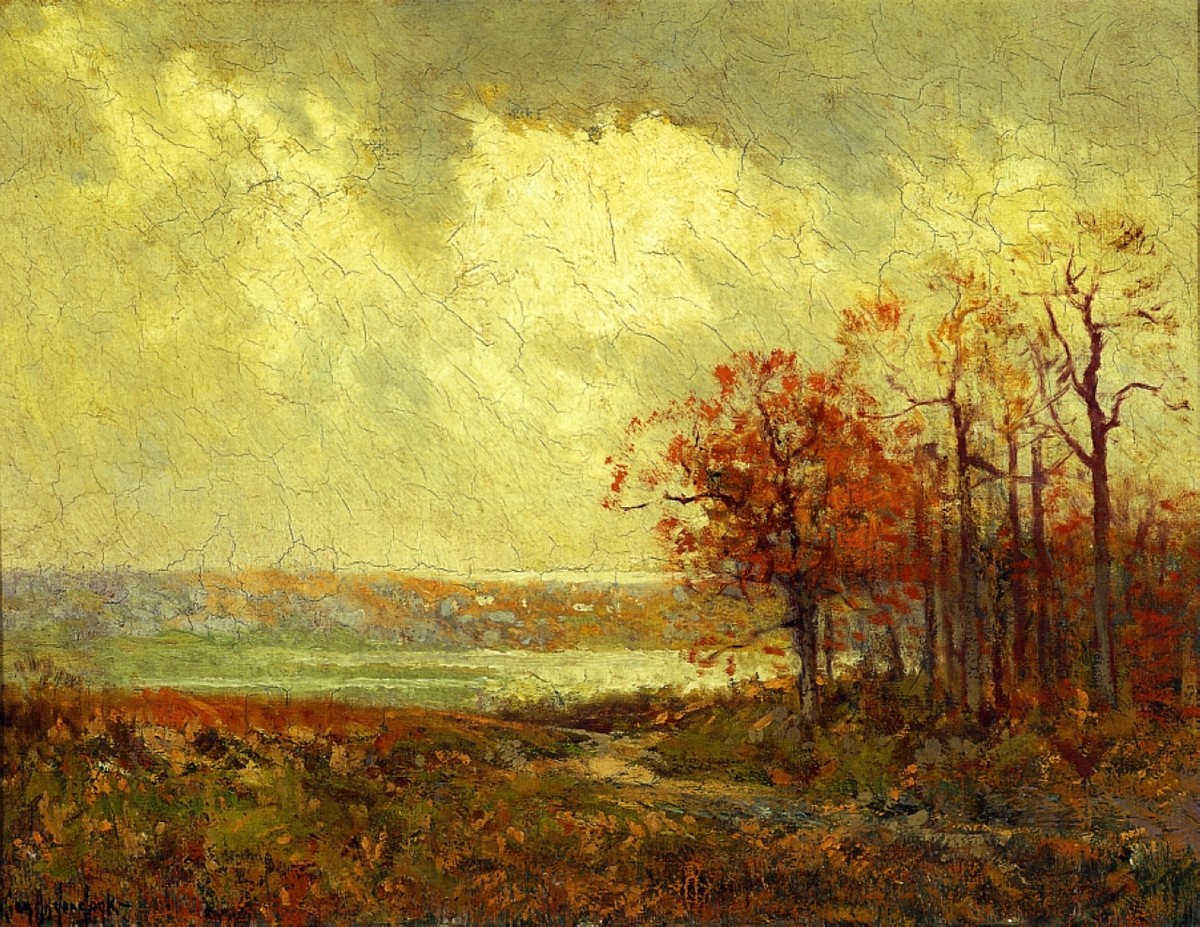 Fall Landscape by Robert Julian Onderdonk