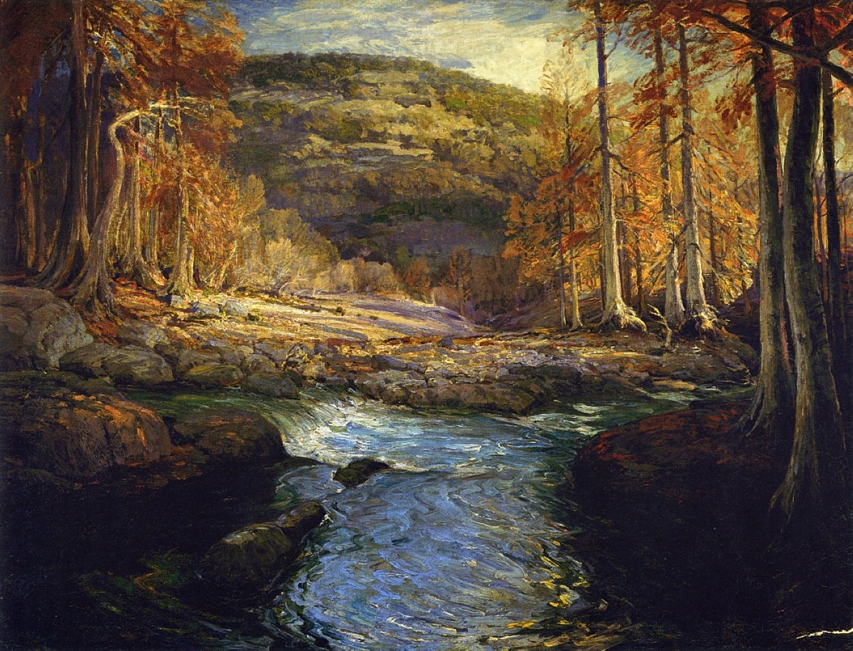 Forest Stream (Headwaters of the Guadalupe) by Robert Julian Onderdonk