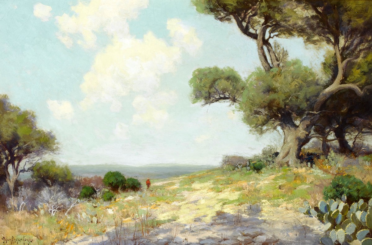 In the Hills - Southwest Texas by Robert Julian Onderdonk