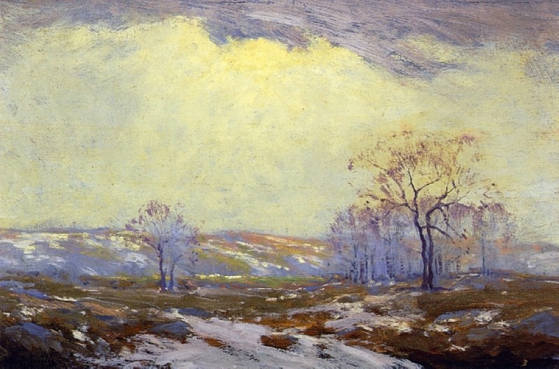 Lingering Snow by Robert Julian Onderdonk