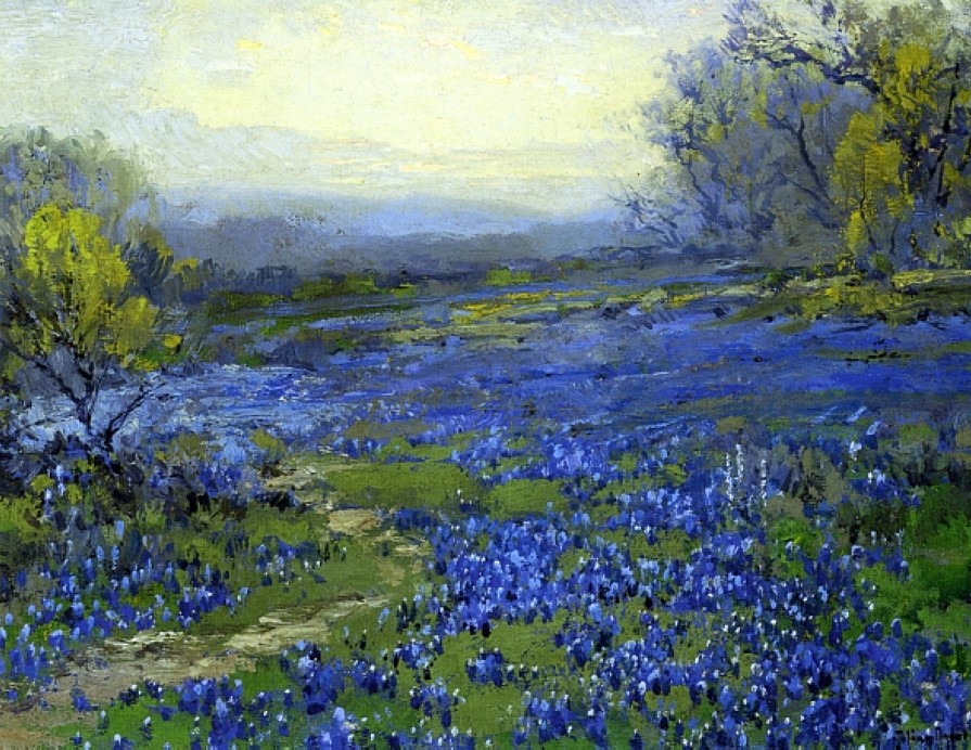 Morning in the Bluebonnets by Robert Julian Onderdonk