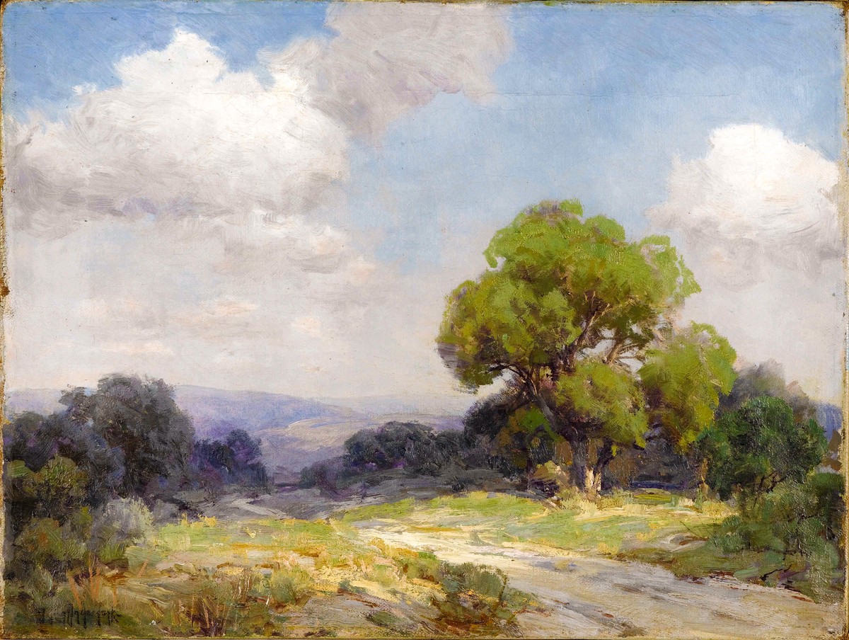 Morning in the Hills Southwest Texas by Robert Julian Onderdonk