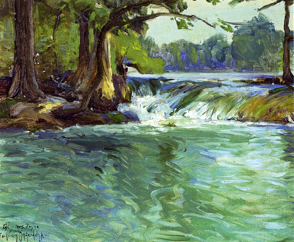 On the Guadalupe by Robert Julian Onderdonk