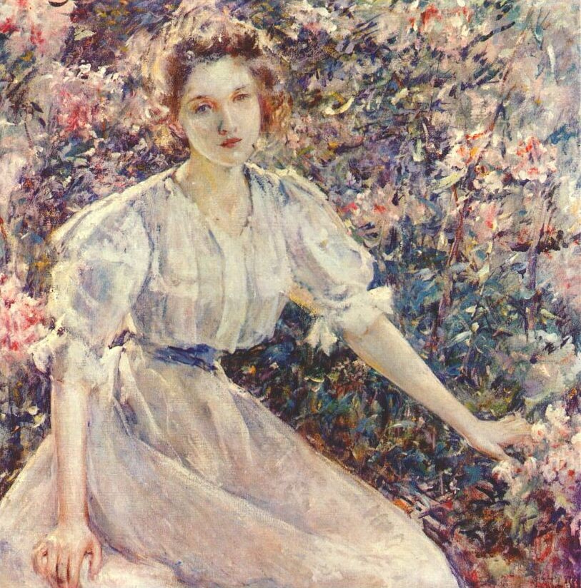 Azaleas by Robert Lewis Reid