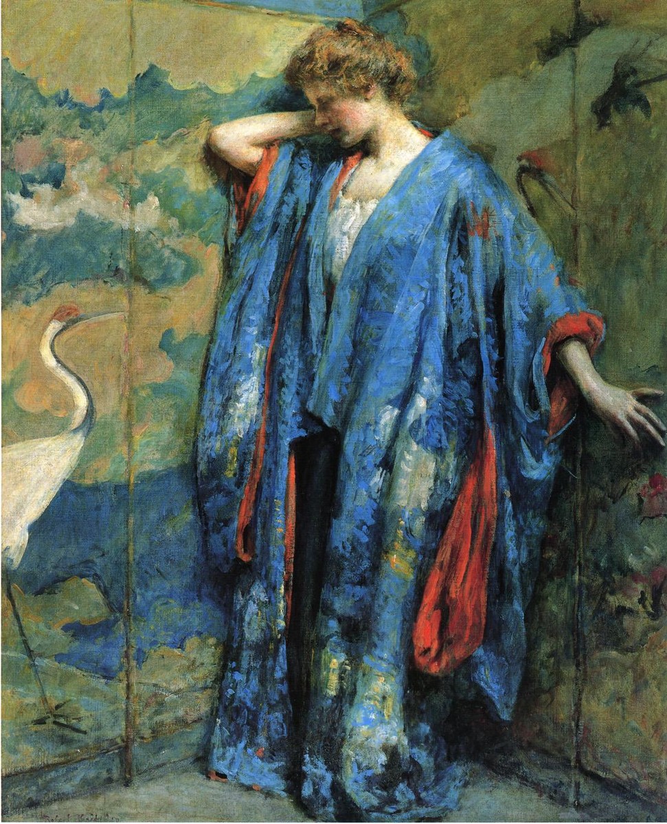 Blue and Yellow by Robert Lewis Reid