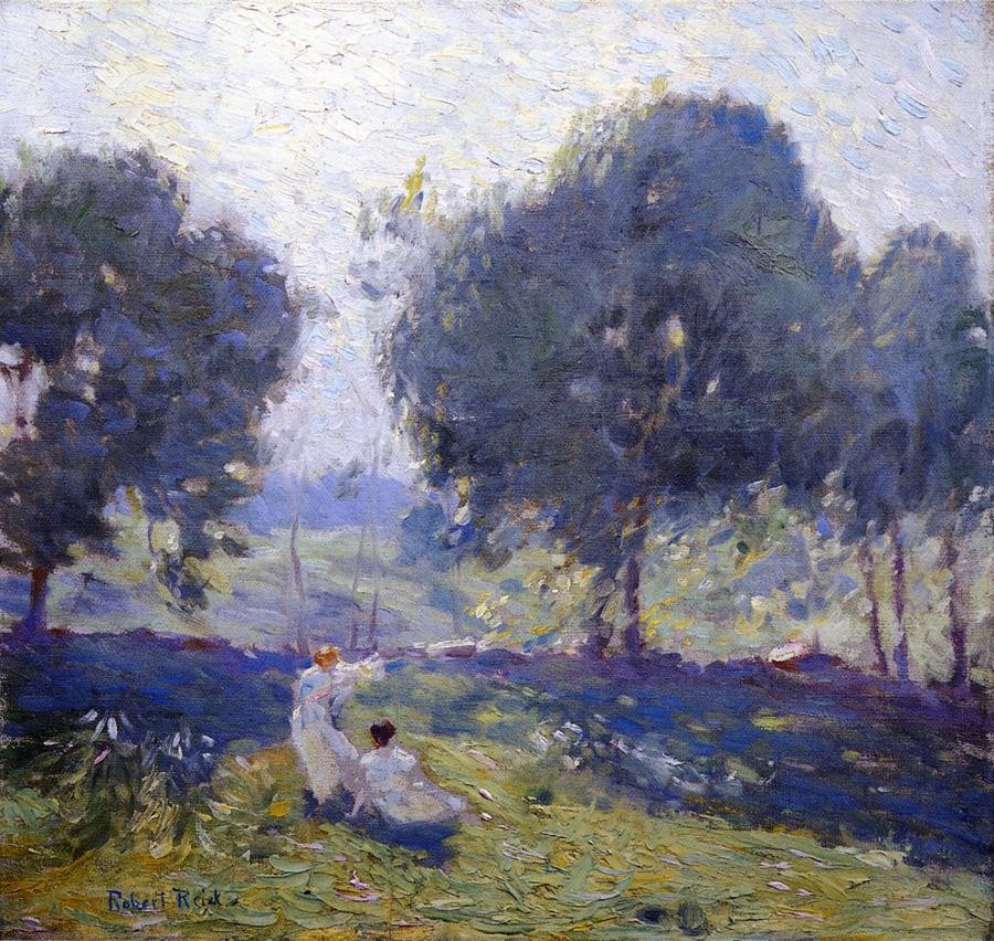 Breezy Day by Robert Lewis Reid