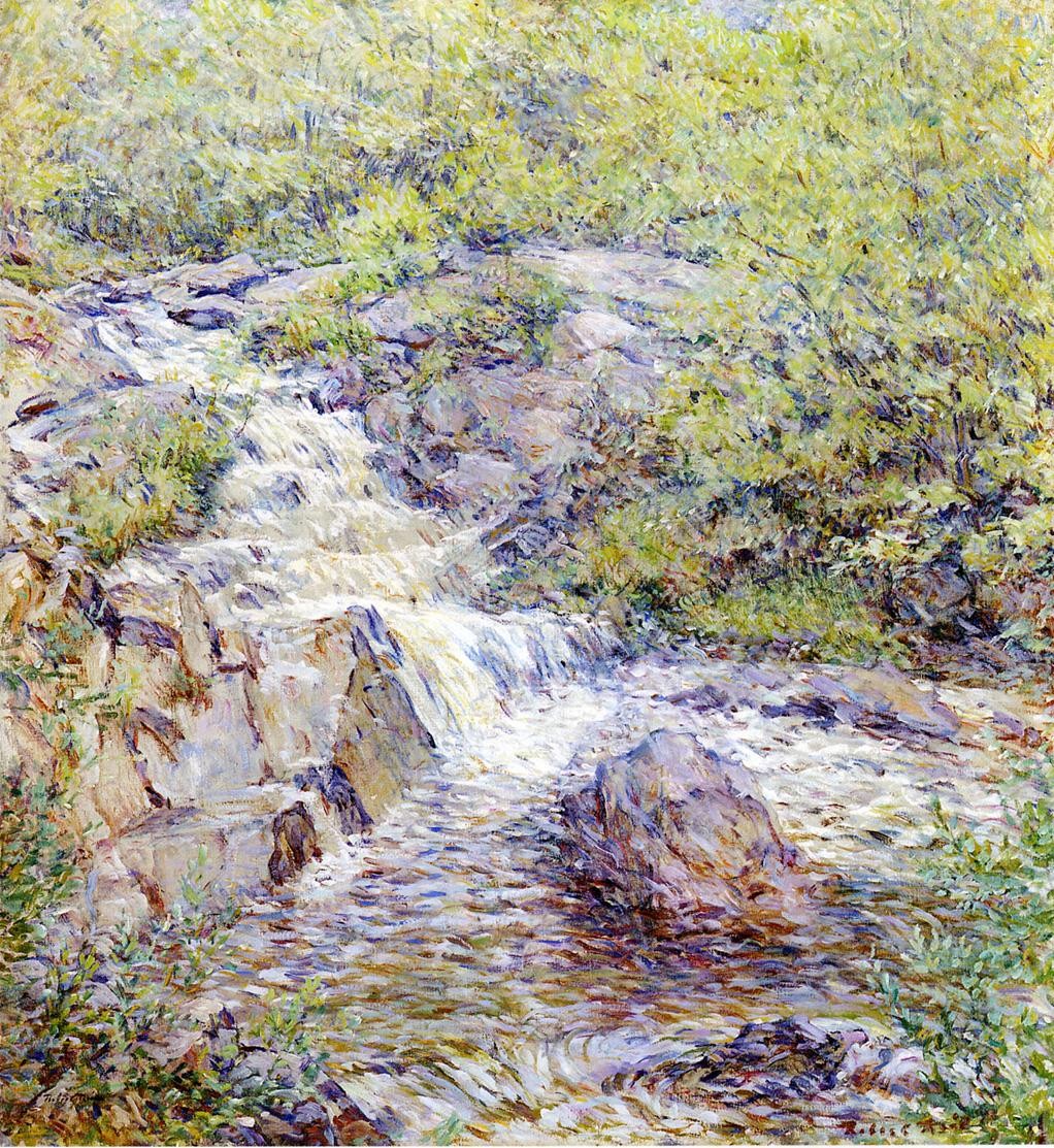 Buttermilk Falls by Robert Lewis Reid