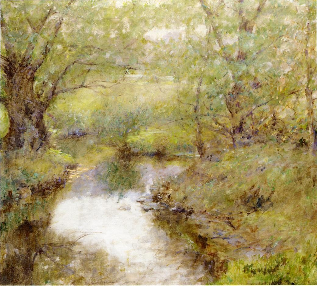 By the Brook by Robert Lewis Reid