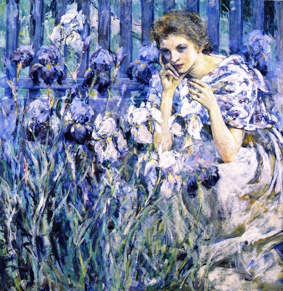 Fleur-De-LIs by Robert Lewis Reid