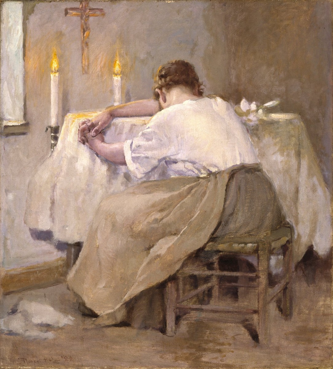 Her First Born by Robert Lewis Reid